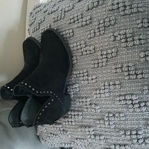 Carlos Santana black booties